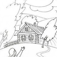 Моя малая Родина раскраска