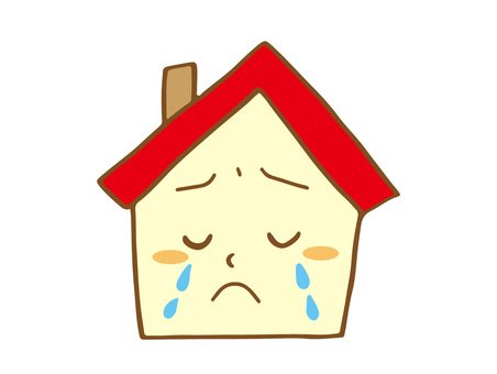 Грустный и веселый домик