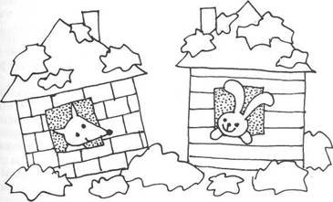 Раскраски домик лубяной (40 фото)