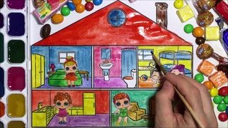 Раскраски куколка лол домик (43 фото)