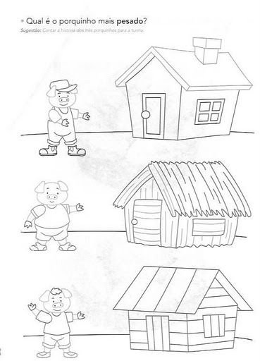 Три поросенка задания для детей