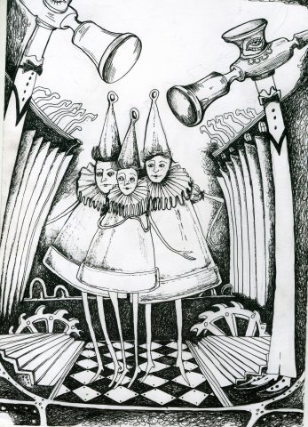 Одоевский городок в табакерке раскраска