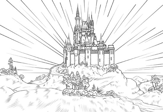 Царство небесное раскраска