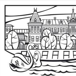 Раскраски город рыбинск (43 фото)