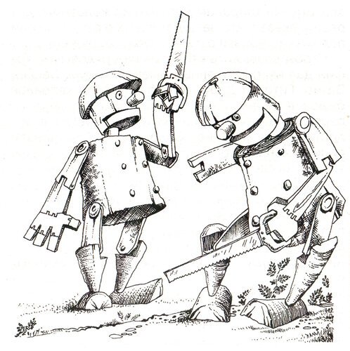 Урфин Джюс и деревянные солдаты раскраска