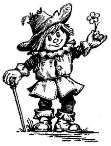 Раскраски страшила из сказки волшебник изумрудного города (35 фото)