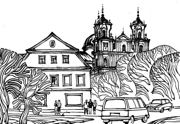 Минск раскраска