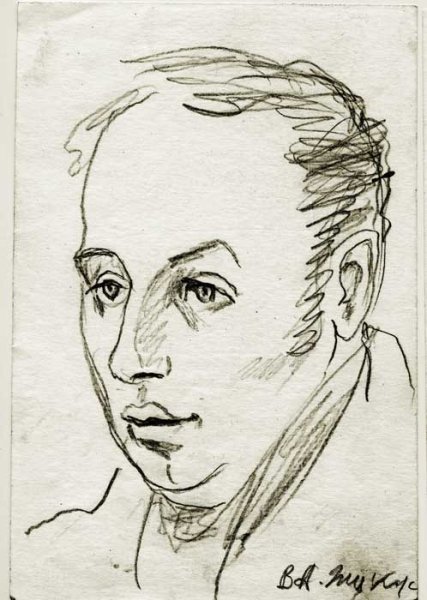 Василий Жуковский автопортрет