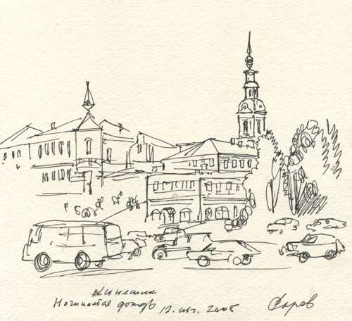 Рисунки города Кинешмы