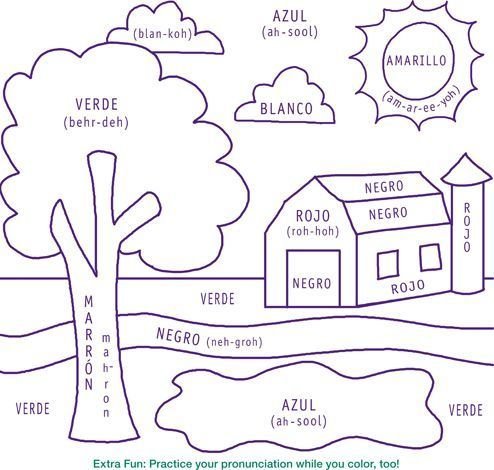 Задания по испанскому языку для детей