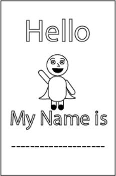 My name is раскраска