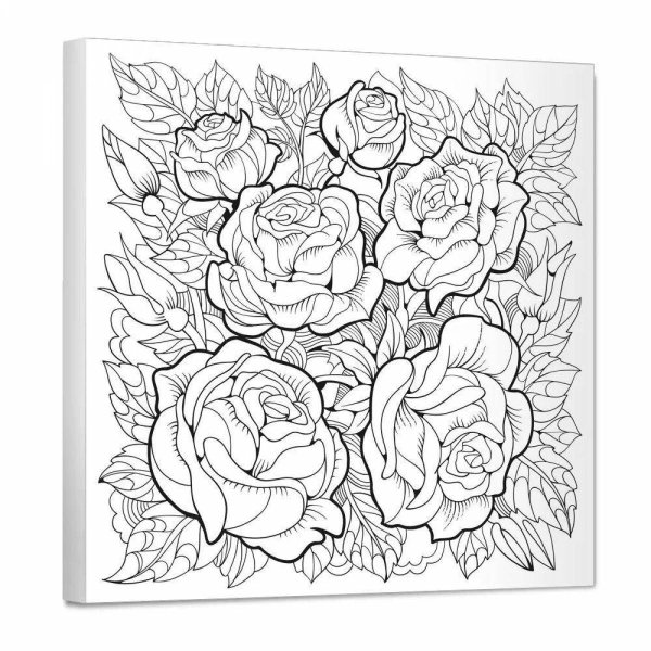 Холсты для разукрашивания