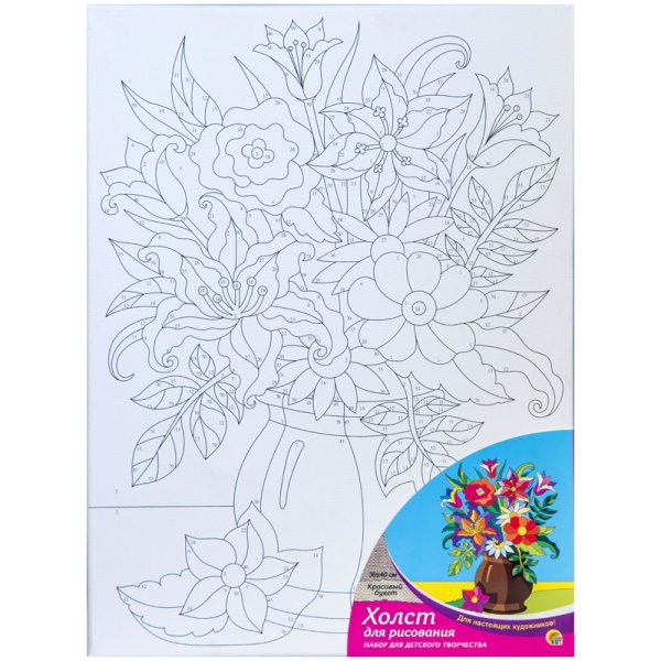 Картины для раскрашивания красками