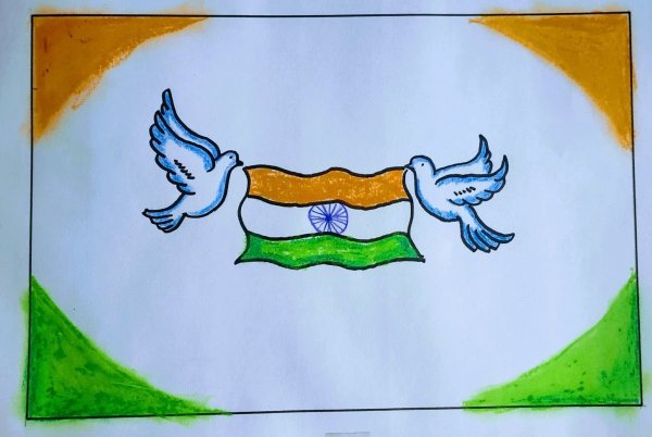 День независимости рисунки детей
