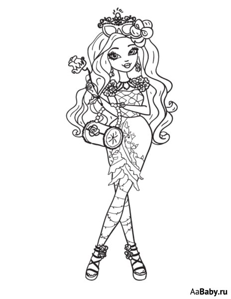 Раскраски Эвер Афтер Хай Браер