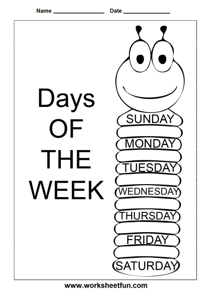 Days of the week