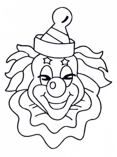 День смеха раскраски