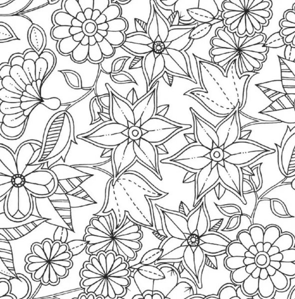 Раскраски для успокоения нервов