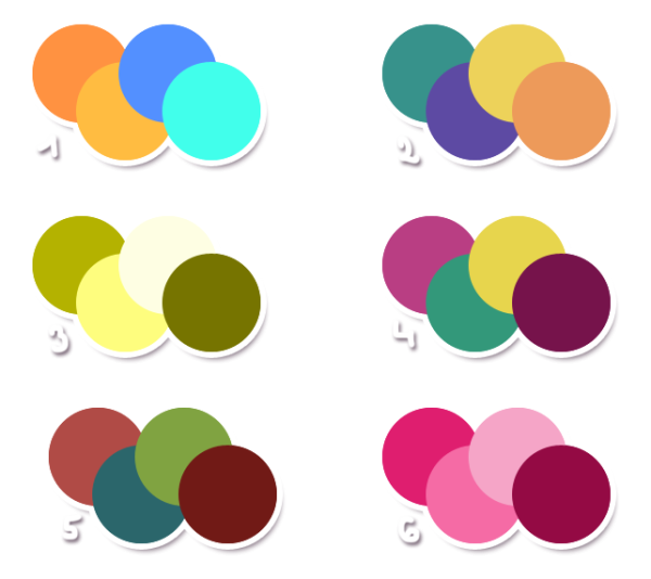 Сочетание 3 цветов