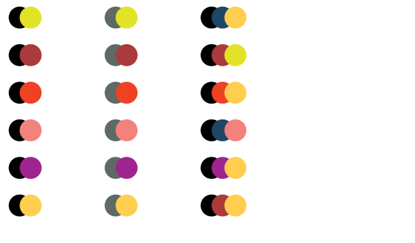 Сочетание 3 цветов