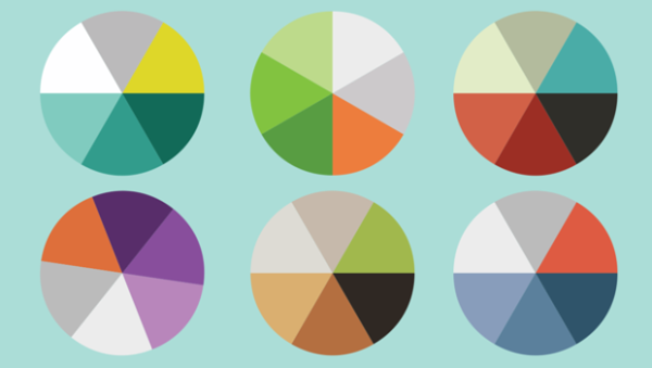 Сочетание цветов для логотипа