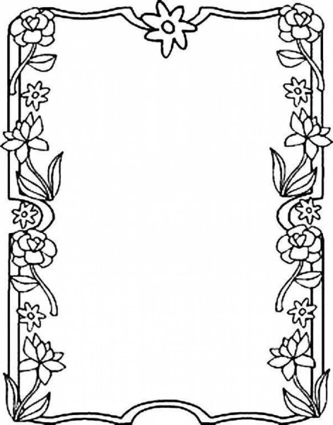 Рамка для разукрашивания