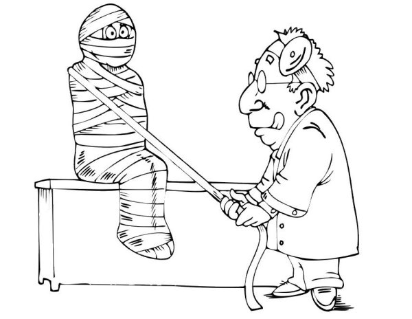 Раскраска археологические раскопки