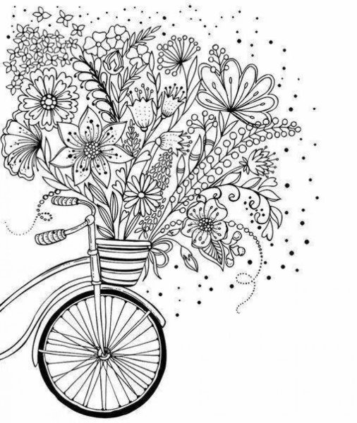 Летние раскраски антистресс