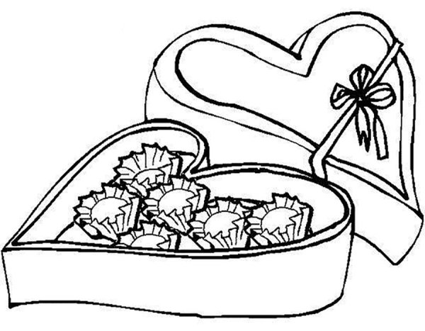 Раскраска конфеты