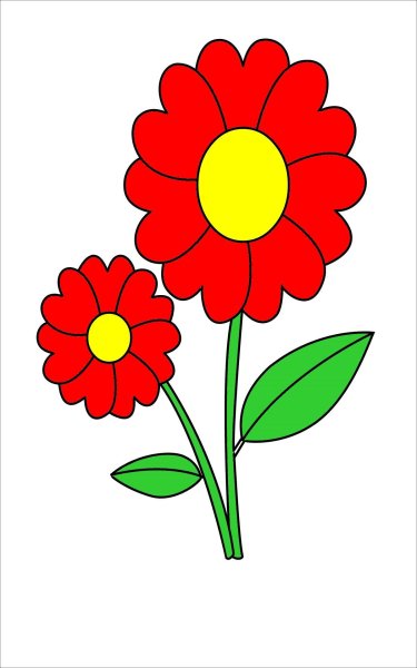 Цветы картинки для детей