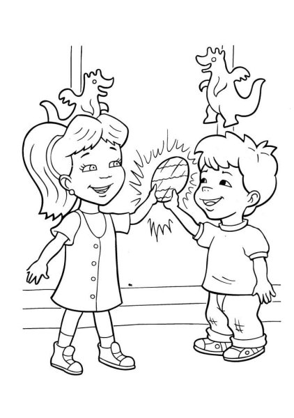 Раскраски на тему доброта