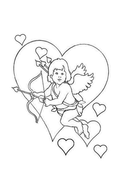 Рисование на день Святого Валентина