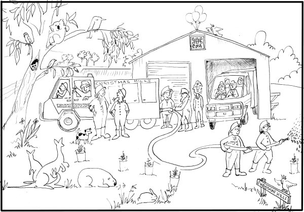 Раскраски на тему пожар