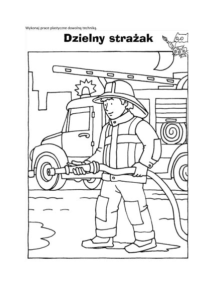 Профессия пожарный раскраски для детей