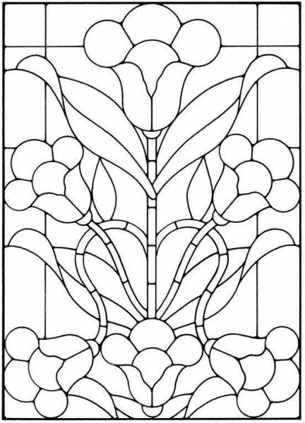 Витражи схемы