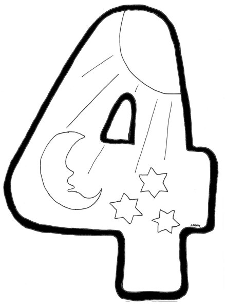 Сотворение мира по Библии раскраска