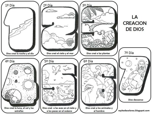 Сотворение мира урок в воскресной школе