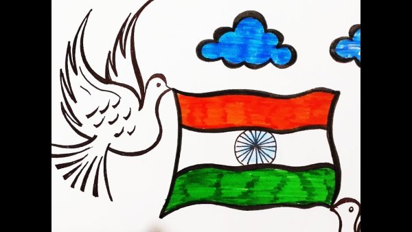 Рисунки ко Дню независимости Узбекистана