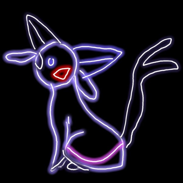 Раскраска неон