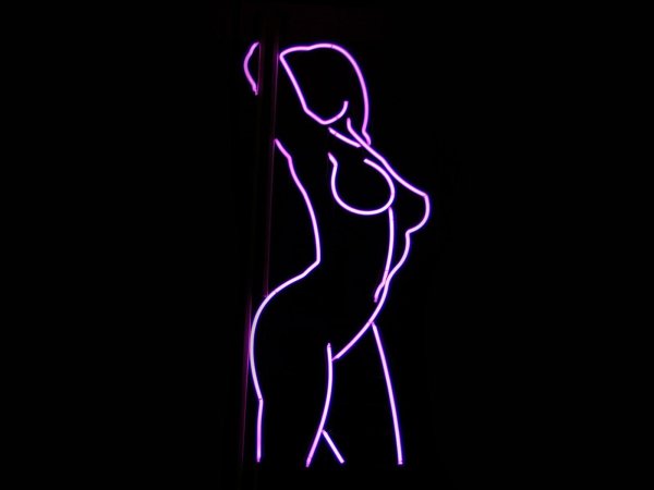 Силуэт девушки