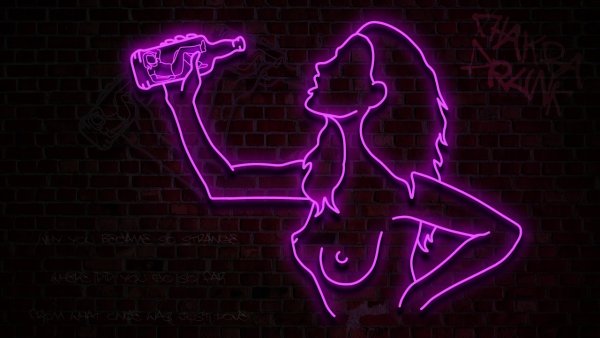 Неоновые аватарки