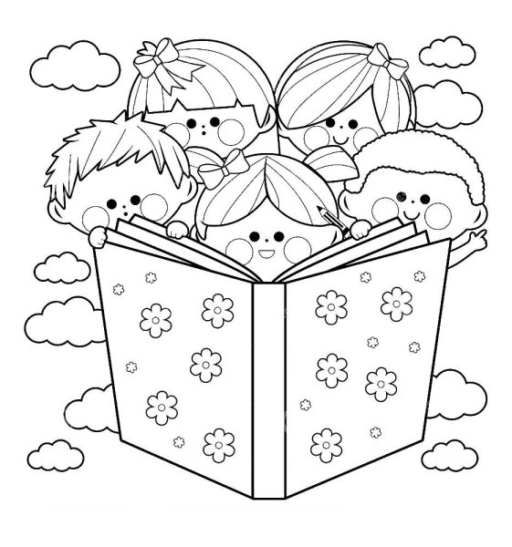 Книга раскраска для детей