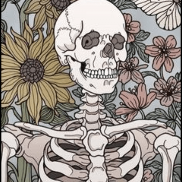 Скелет рисунок