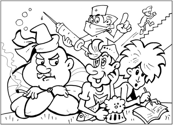 Раскраски из фильмов для детей