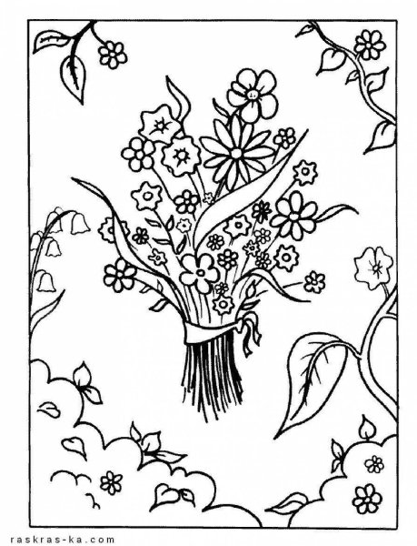 Раскраска праздник Наурыз для детей