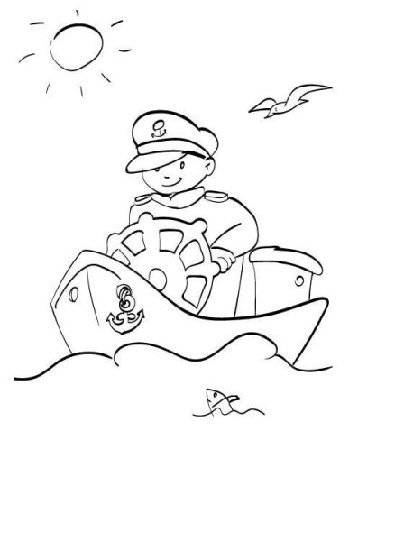 Раскраски для малышей ко Дню защитника Отечества