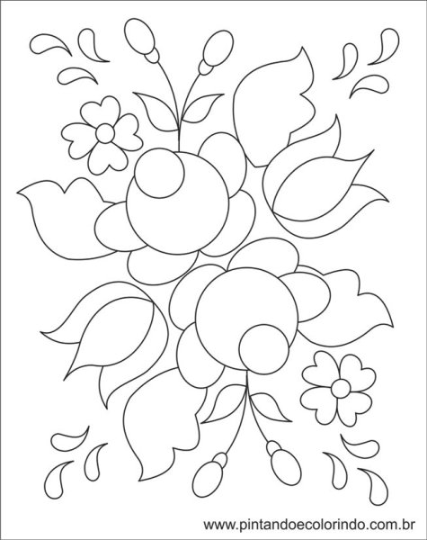 Трафарет доски для росписи