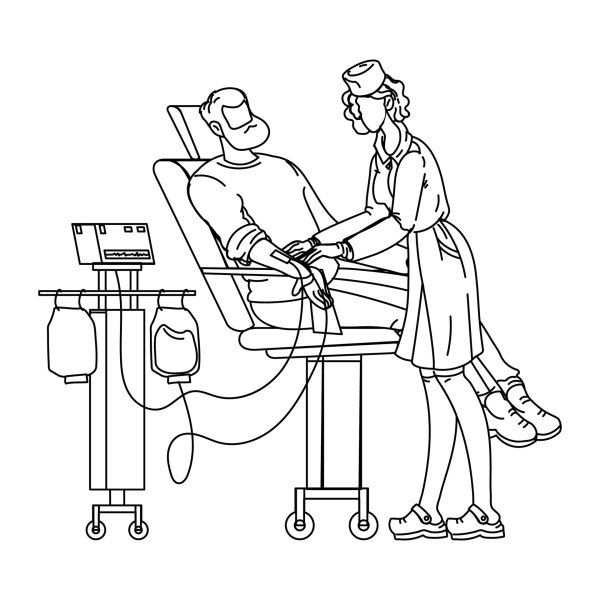 Донор раскраска