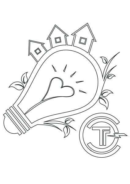 Раскраска электричество