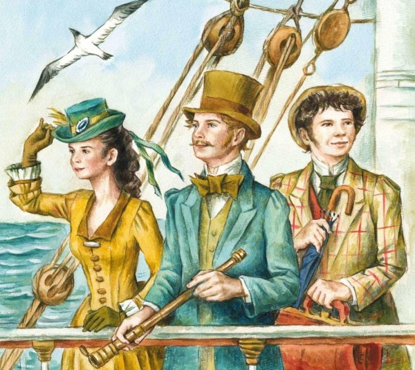 Жюль Верн вокруг света за 80 дней